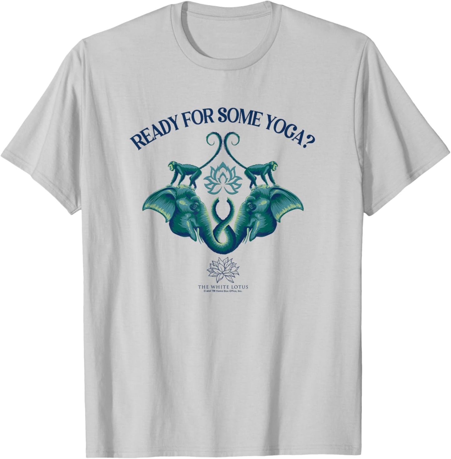The White Lotus HBO Original Series Yoga T-Shirt - T-Shirt | Ash
