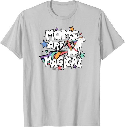 Deadpool - Moms Are Magical Mother's Day T-Shirt - T-Shirt | Ash