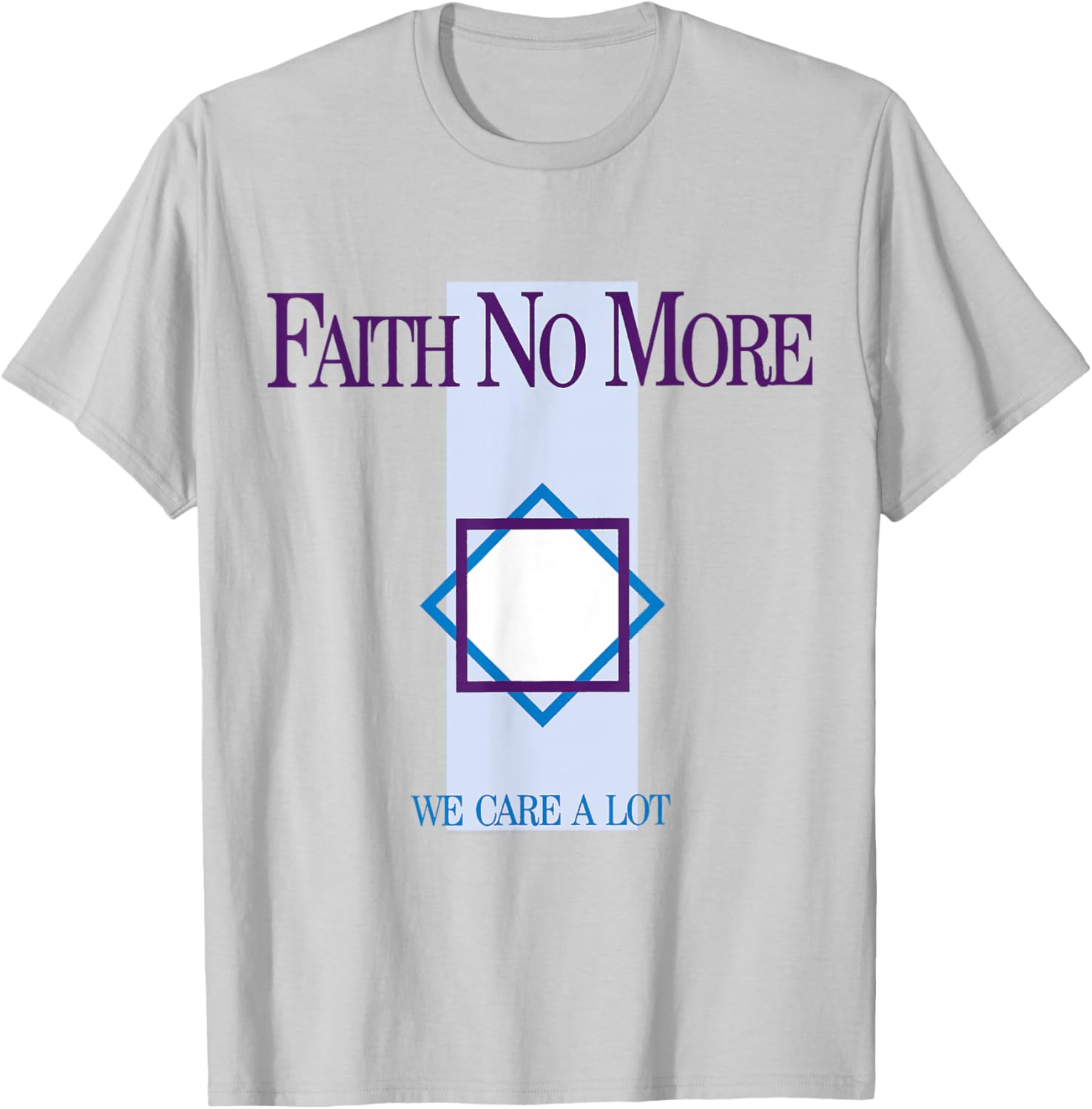 Offiziell Faith No More We Care a Lot Album Retro Band T-Shirt - T-Shirt | Ash