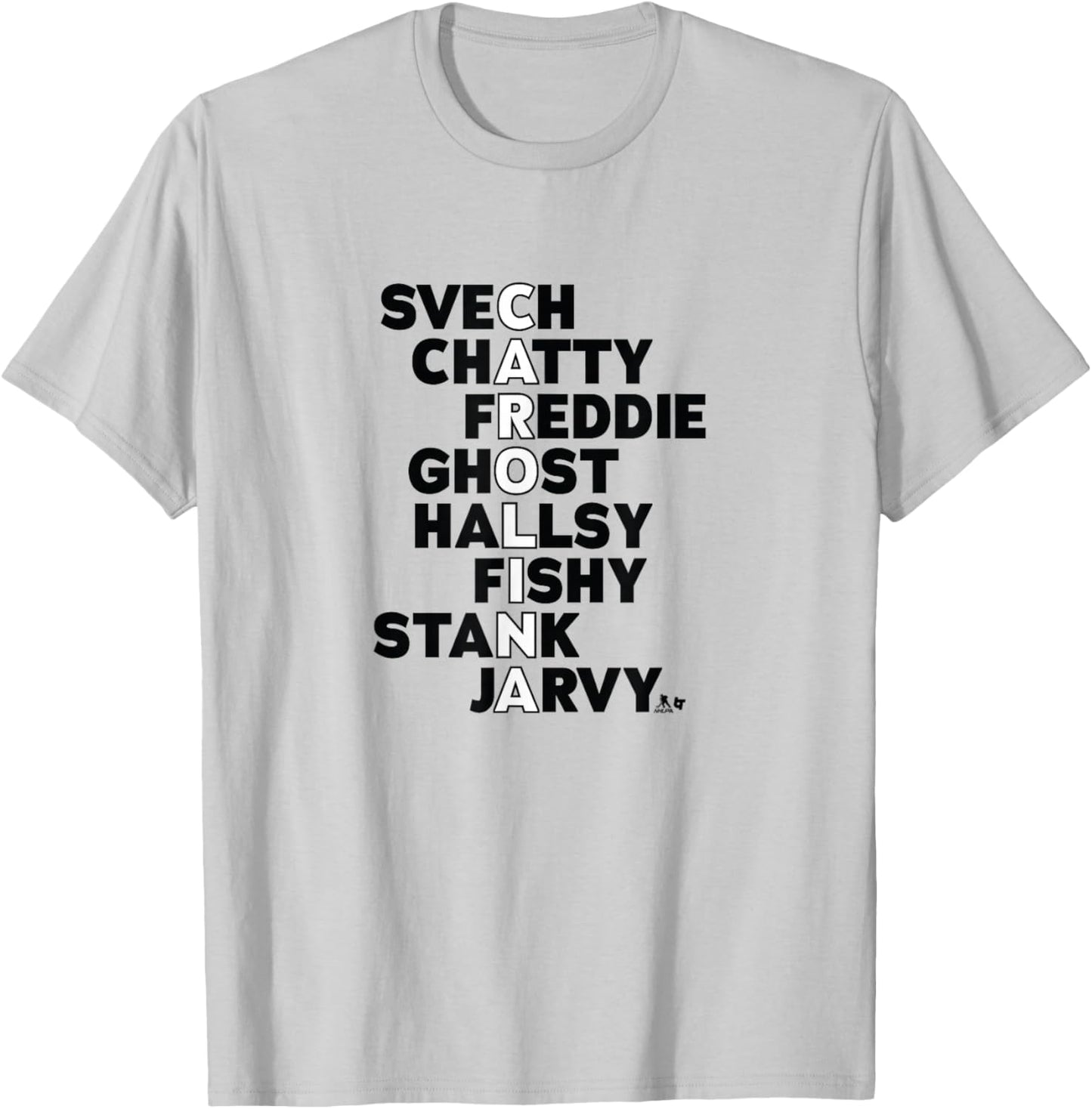 Carolina Hockey Names 2026 - NHLPA T-Shirt - T-Shirt | Ash