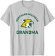 Northern Michigan University NMU Wildcats Arched Grandma T-Shirt - T-Shirt | Ash