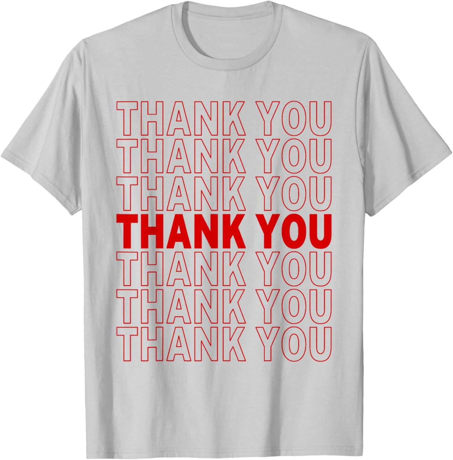 Thank You Bag "Thank You" T-Shirt - T-Shirt | Ash