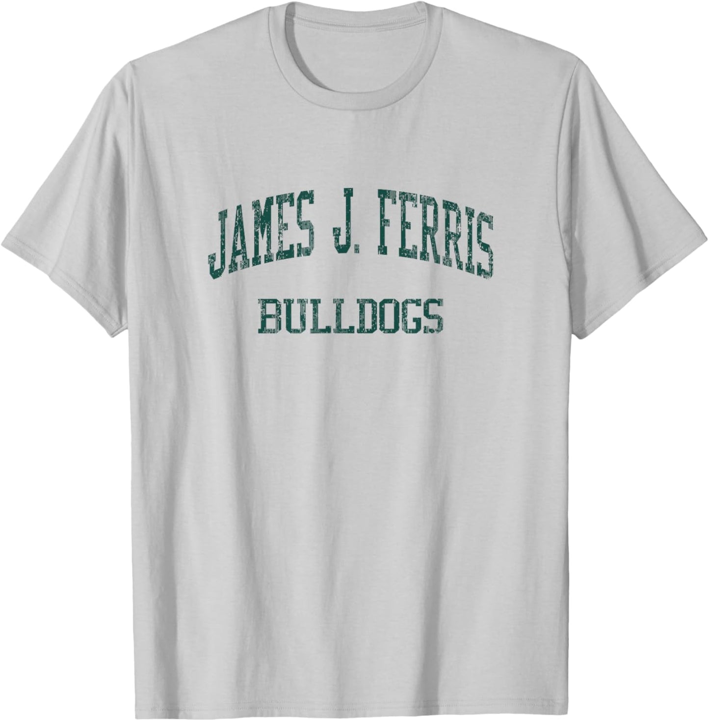 James J. Ferris High School HS Jersey City NJ Vintage Sports T-Shirt - T-Shirt | Ash