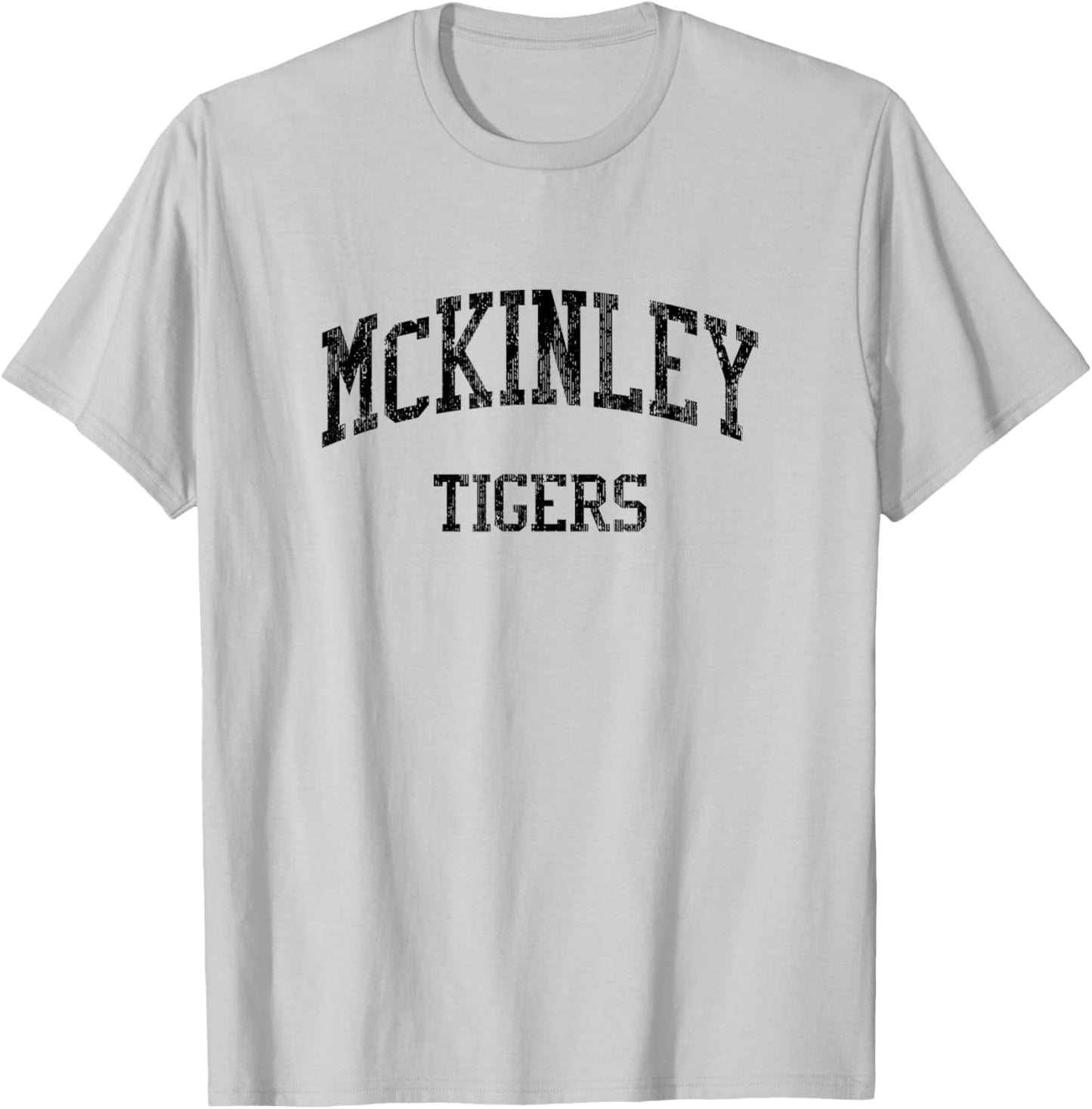 McKinley High School HS Honolulu HI Vintage Sports T-Shirt - T-Shirt | Ash