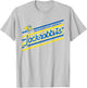 South Dakota State Jackrabbits Retro Performer Gray T-Shirt - T-Shirt | Ash