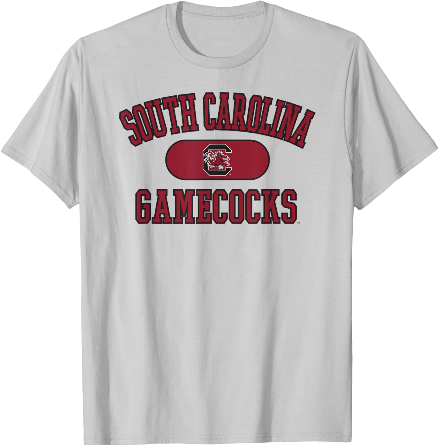 South Carolina Gamecocks Varsity Logo Officially Licensed T-Shirt - T-Shirt | Ash
