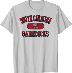 South Carolina Gamecocks Varsity Logo Officially Licensed T-Shirt - T-Shirt | Ash
