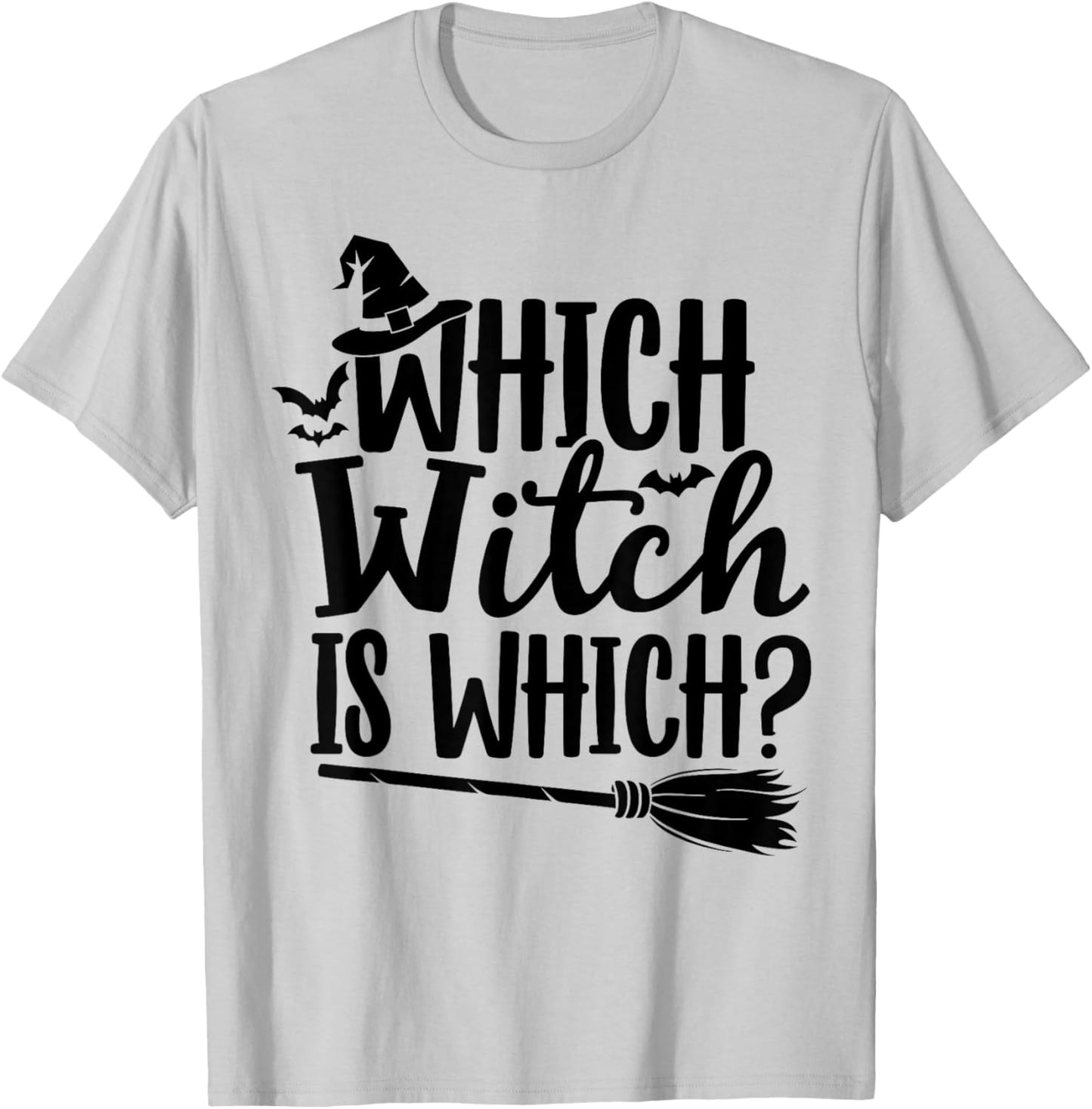 Which Witch is Which Halloween English Teacher T-Shirt - T-Shirt | Ash