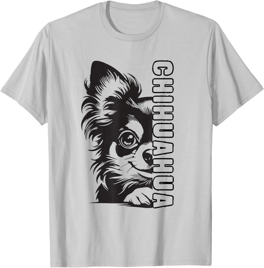 Chihuahua Dog Master Mummy Dog Chihuahua T-Shirt - T-Shirt | Ash