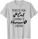 Promoted From Cat Grandma To Human Grandma T-Shirt - T-Shirt | Ash