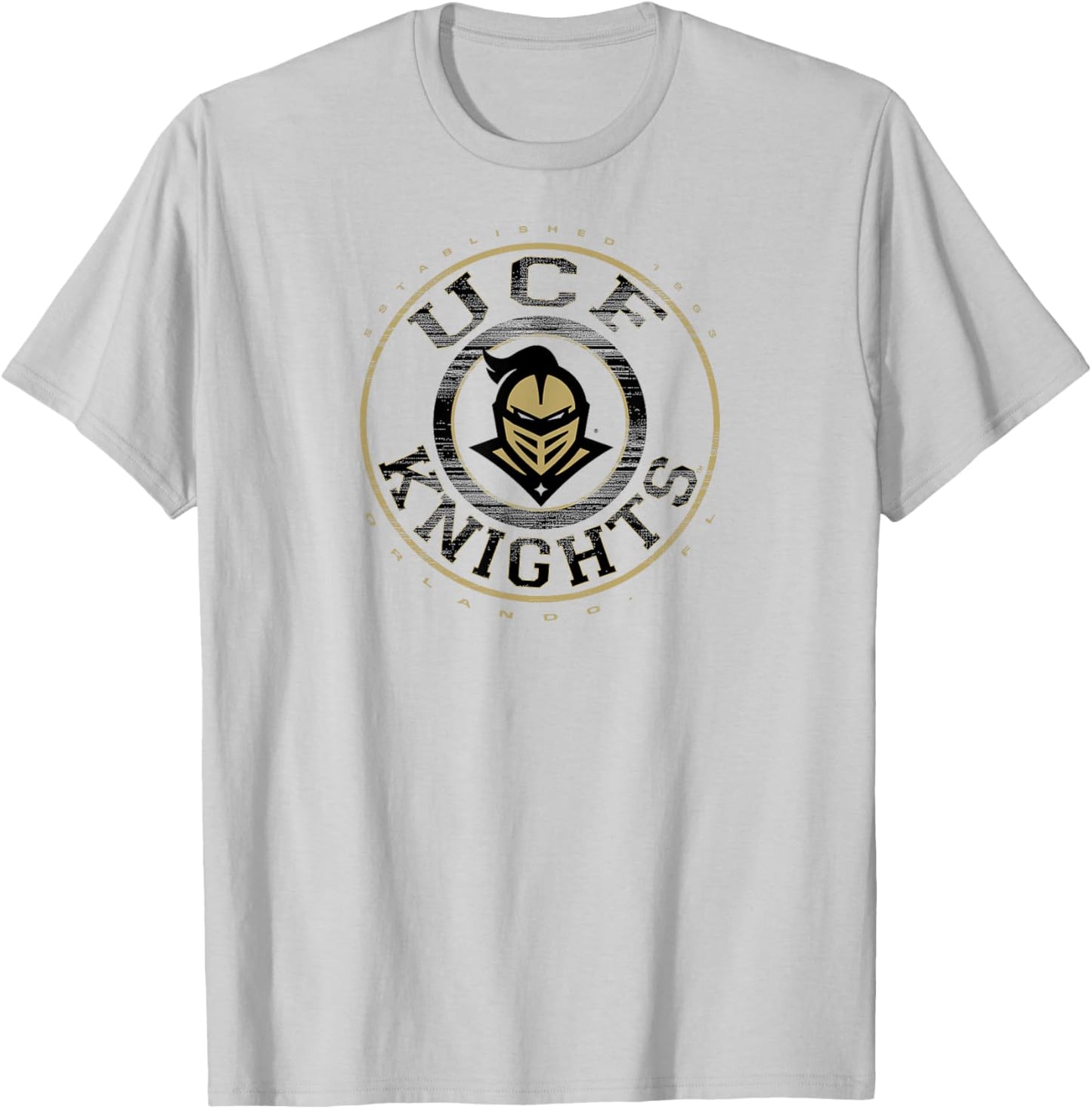 Central Florida Golden Knights Showtime White T-Shirt - T-Shirt | Ash