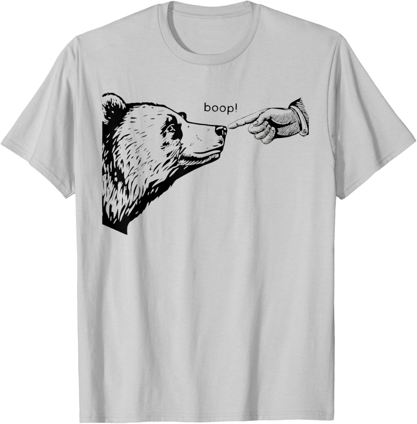 Boop Bear T-Shirt - T-Shirt | Ash