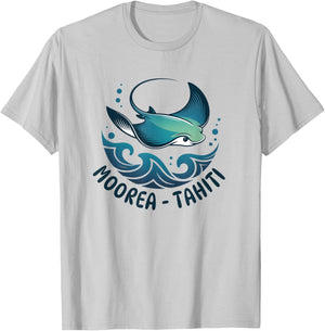 Polynésie française Moorea Tahiti T-Shirt - T-Shirt | Ash