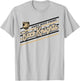 Army Black Knights Retro Performer White Officially Licensed T-Shirt - T-Shirt | Ash