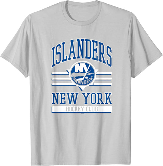 New York Islanders Hockey Club Orange Officially Licensed T-Shirt - T-Shirt | Ash