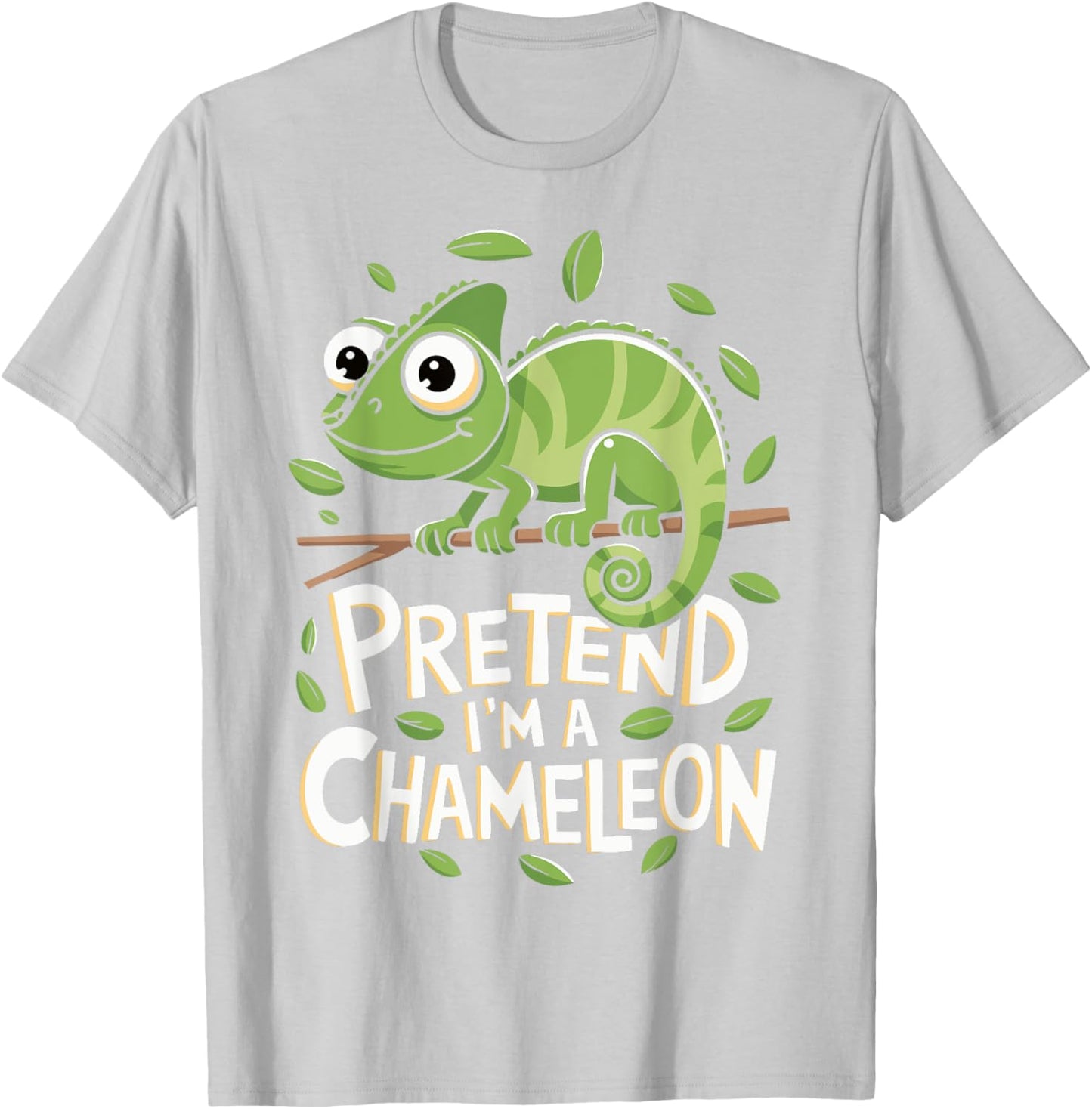 Pretend I'm A Chameleon T-Shirt - T-Shirt | Ash