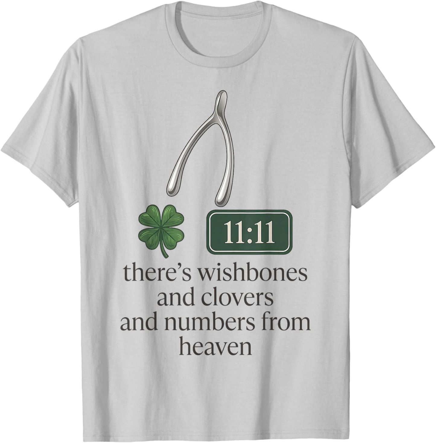 Theres Wishbones Clovers Retro Conan Gift Women Kids T-Shirt - T-Shirt | Ash