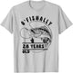 O’fishally 28 Years Old, Funny Fishing 28th Birthday T-Shirt - T-Shirt | Ash