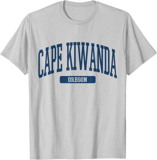 Cape Kiwanda Oregon Souvenir Beach Classic, Minimalist T-Shirt - T-Shirt | Ash