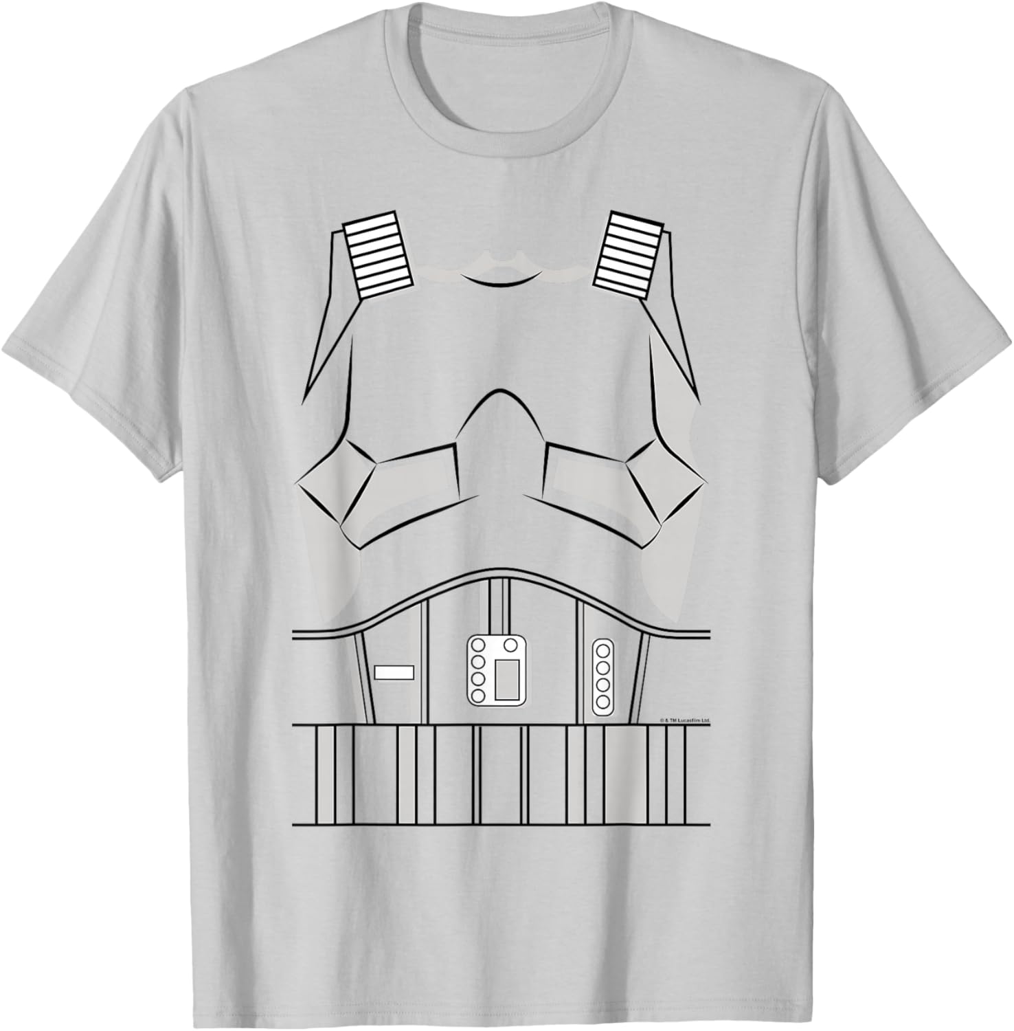 Stormtrooper Costume T-Shirt - T-Shirt | Ash