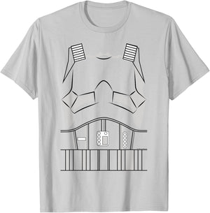 Stormtrooper Costume T-Shirt - T-Shirt | Ash