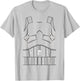 Stormtrooper Costume T-Shirt - T-Shirt | Ash