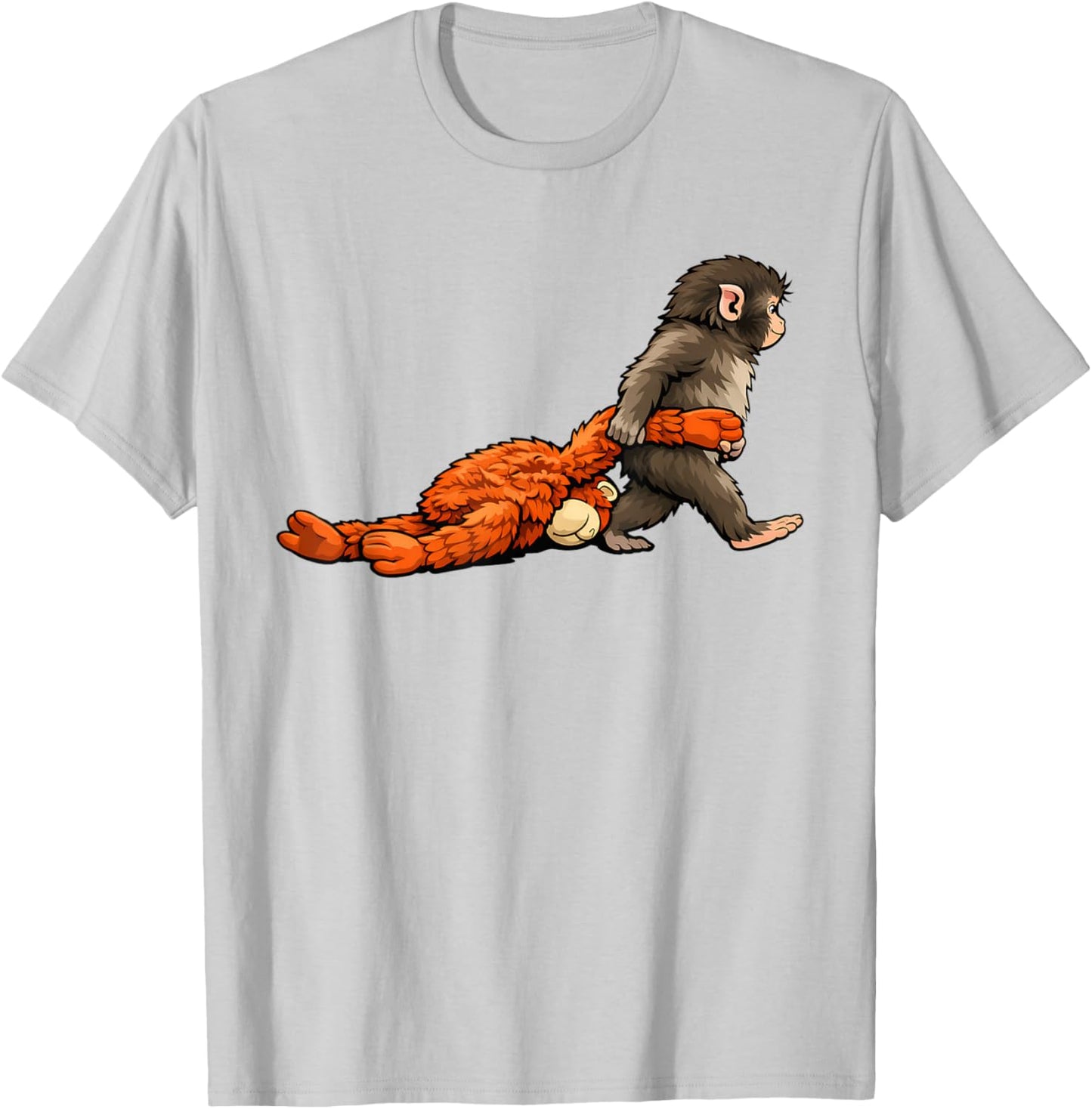 Monkey Punch Baby Shirt Little Punch Big Love T-Shirt - T-Shirt | Ash