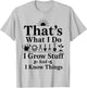 Funny Plant Growing Stuff Humor Gardening Lady Plants mom T-Shirt - T-Shirt | Ash