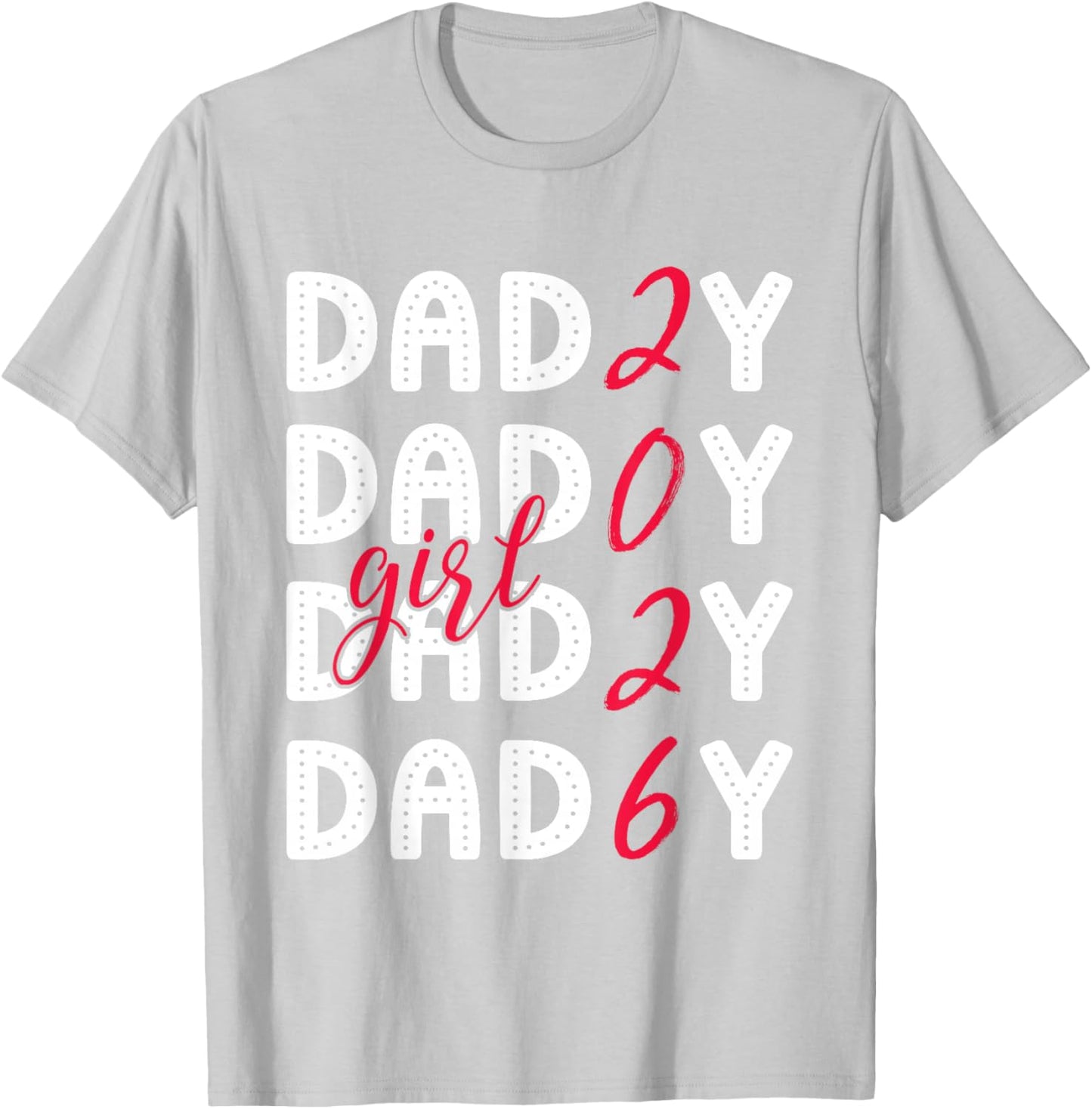 Soon to Be Daddy of Baby Girl 2026 Promoted to Daddy New Dad T-Shirt - T-Shirt | Ash