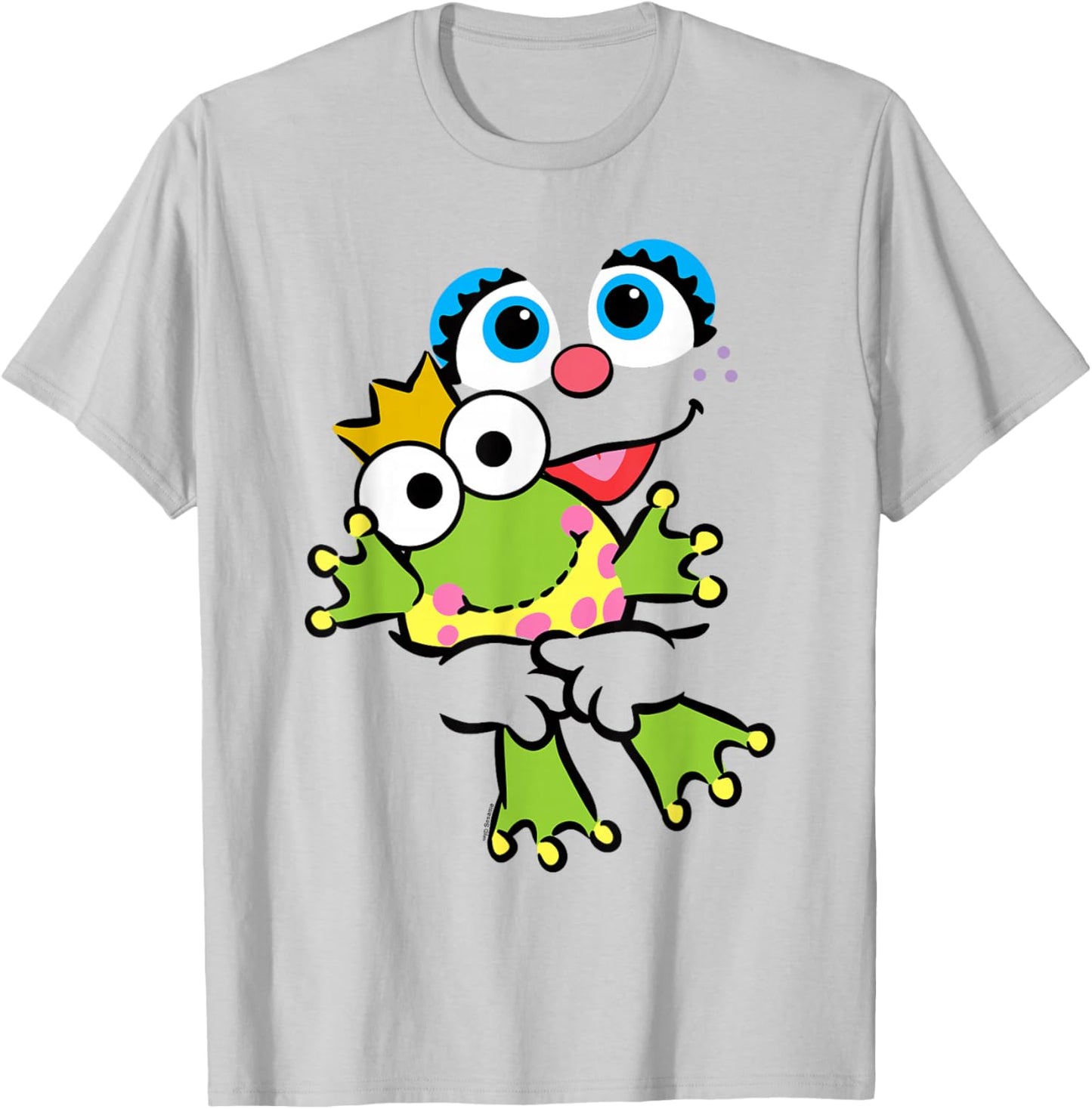 Sesame Street Abby Cadabby Holding Prince Halloween Costume T-Shirt - T-Shirt | Ash