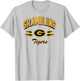 Grambling Tigers Retro Diamond White Officially Licensed T-Shirt - T-Shirt | Ash