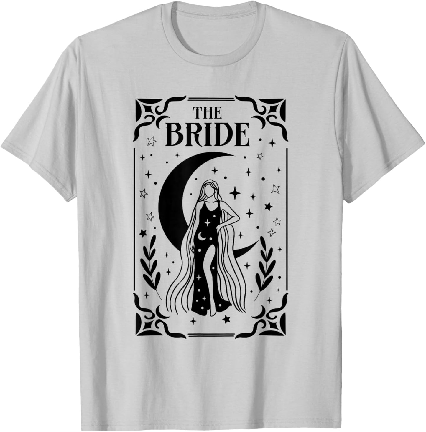 The Bride Coven Gothic Bachelorette Bridal Party Bach Crew T-Shirt - T-Shirt | Ash