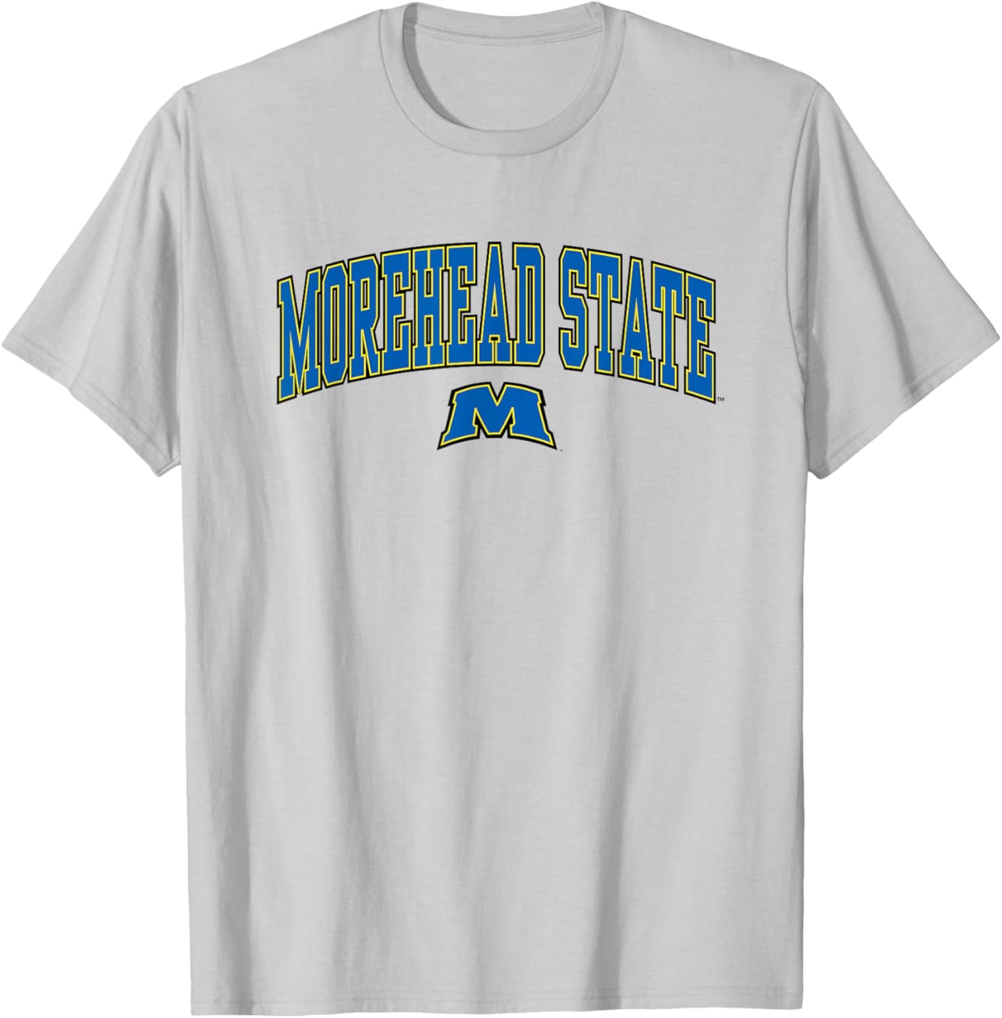 Morehead State Eagles Arch Over Officially Licensed T-Shirt - T-Shirt | Ash