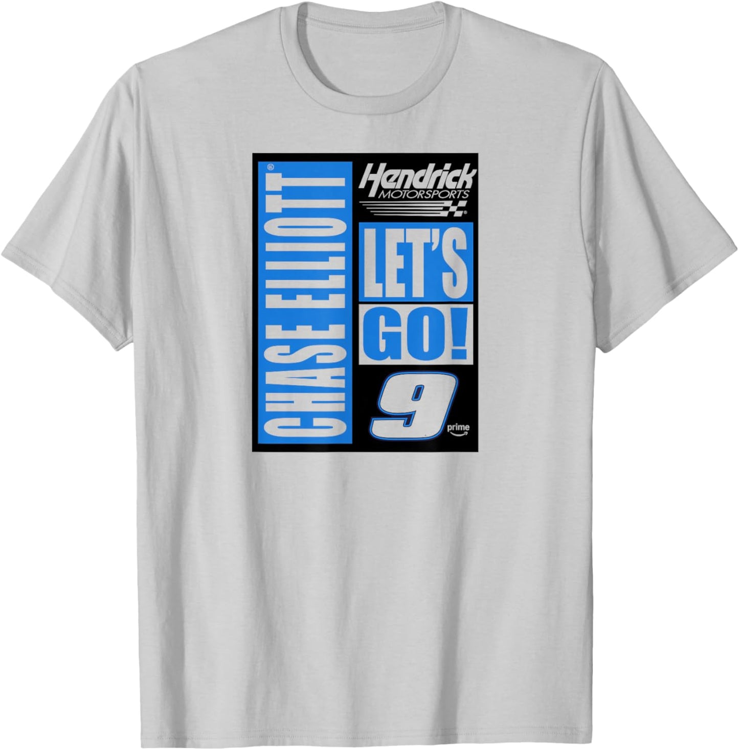 Hendrick Motorsports Officially Licensed White T-Shirt - T-Shirt | Ash