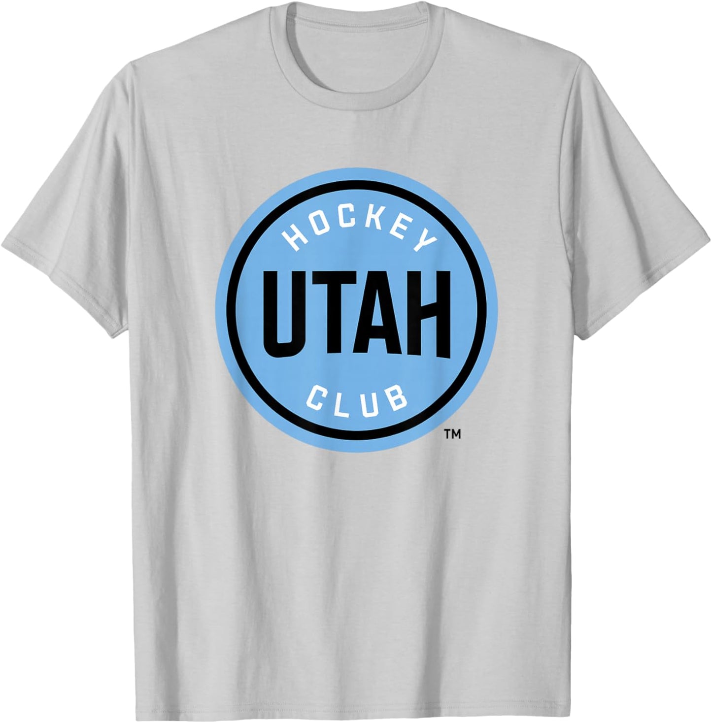Utah Hockey Club Icon Gray Officially Licensed T-Shirt - T-Shirt | Ash