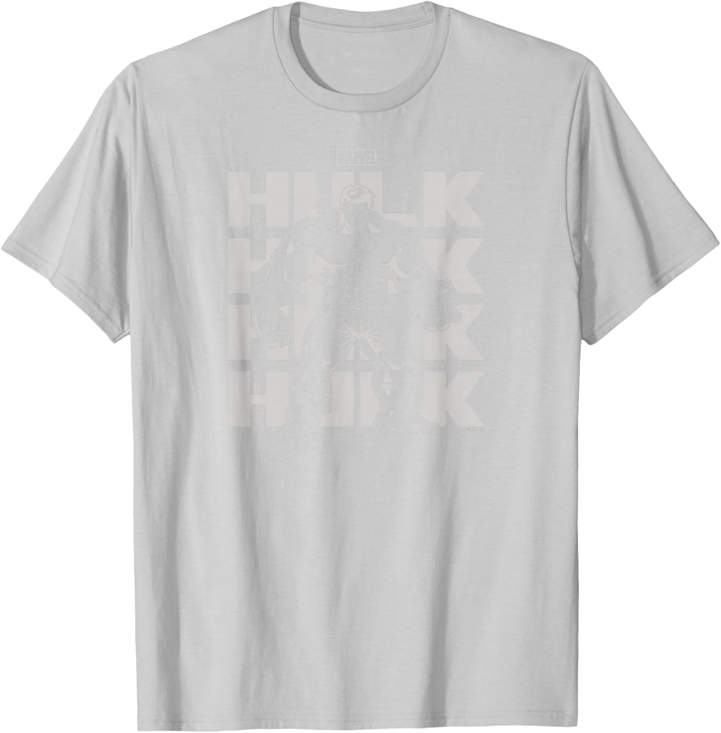 Hulk - Light Monochrome T-Shirt - T-Shirt | Ash