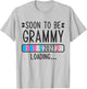 Soon to Be Grammy 2027 Loading Pregnancy Announcement 2027 T-Shirt - T-Shirt | Ash