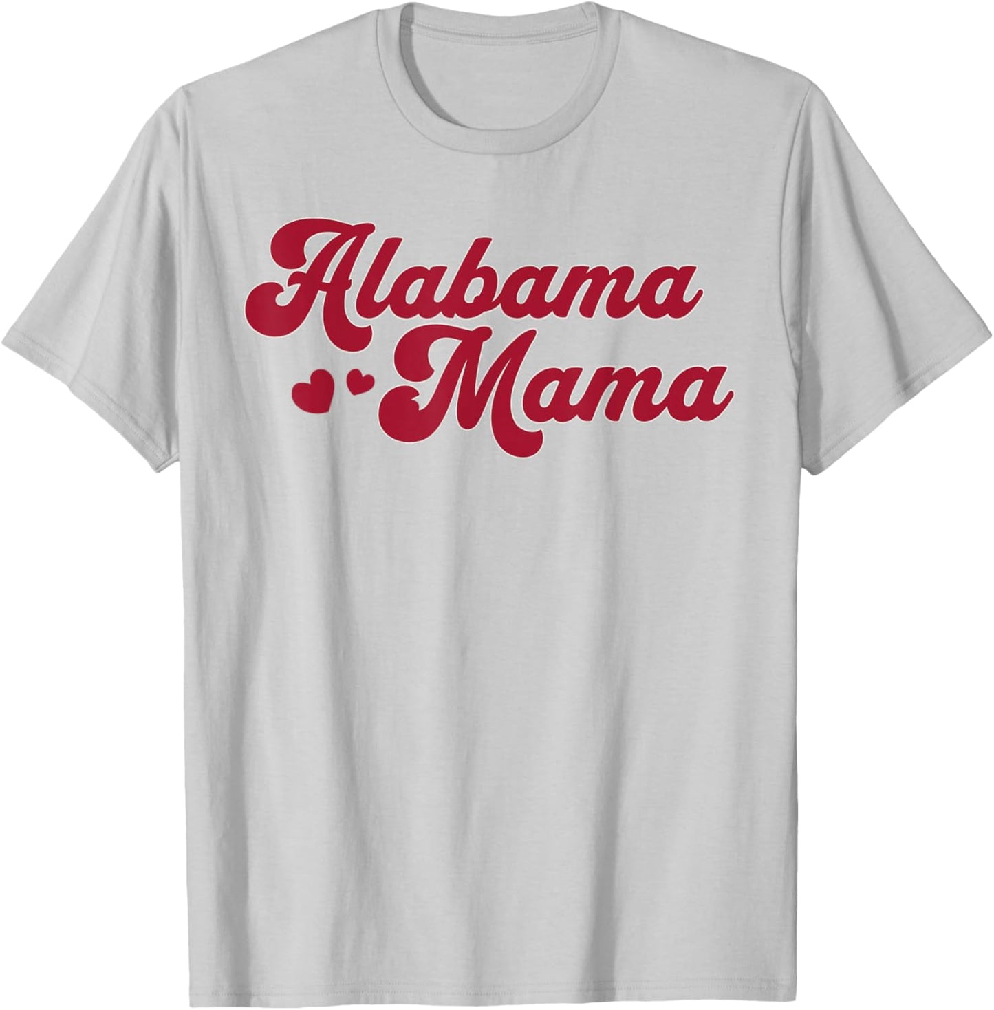 Alabama Mama Southern State Pride Cute Alabama Mom T-Shirt - T-Shirt | Ash