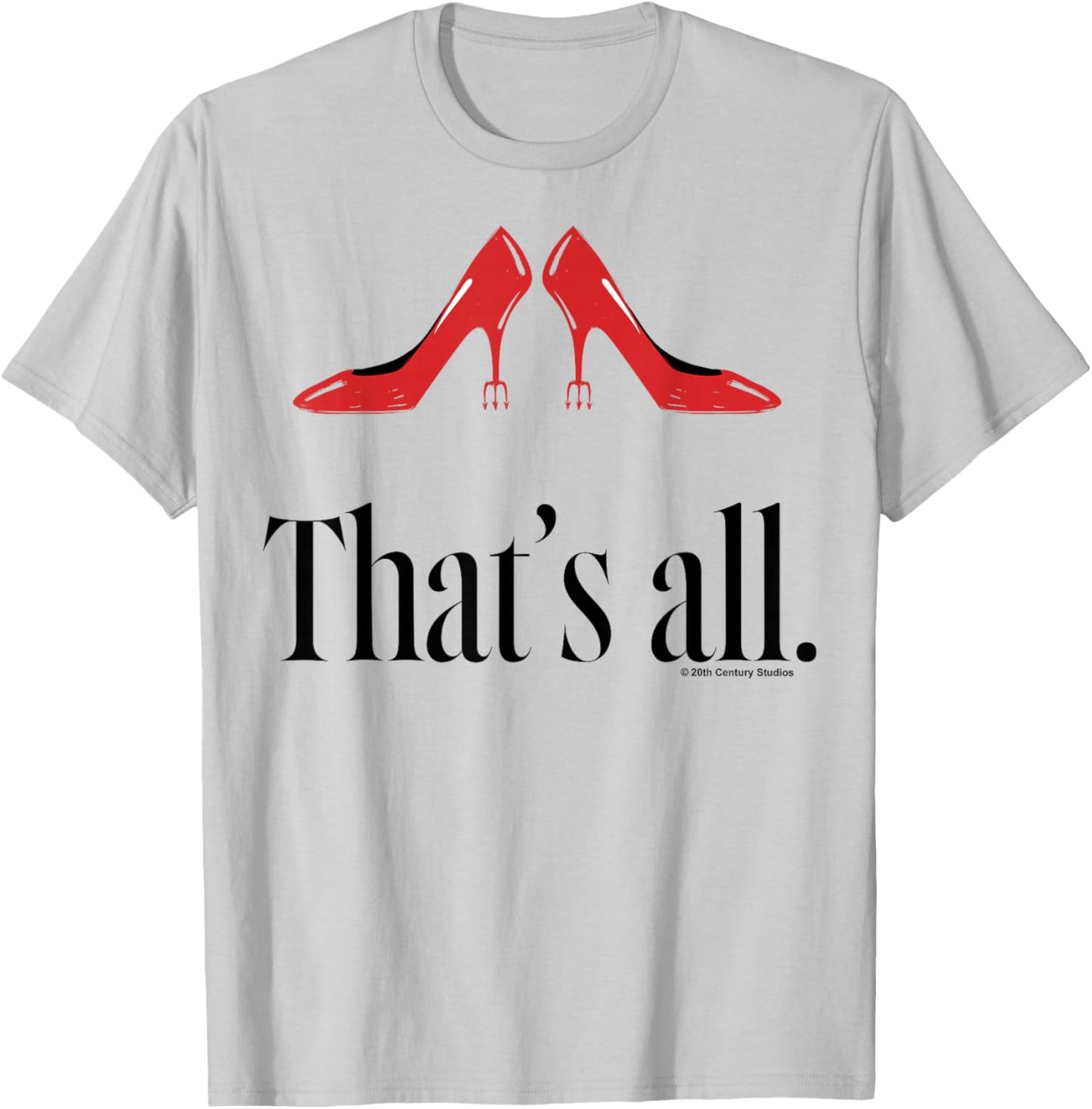 The Devil Wears Prada 2 That's All Red High Heel Pitchfork T-Shirt - T-Shirt | Ash