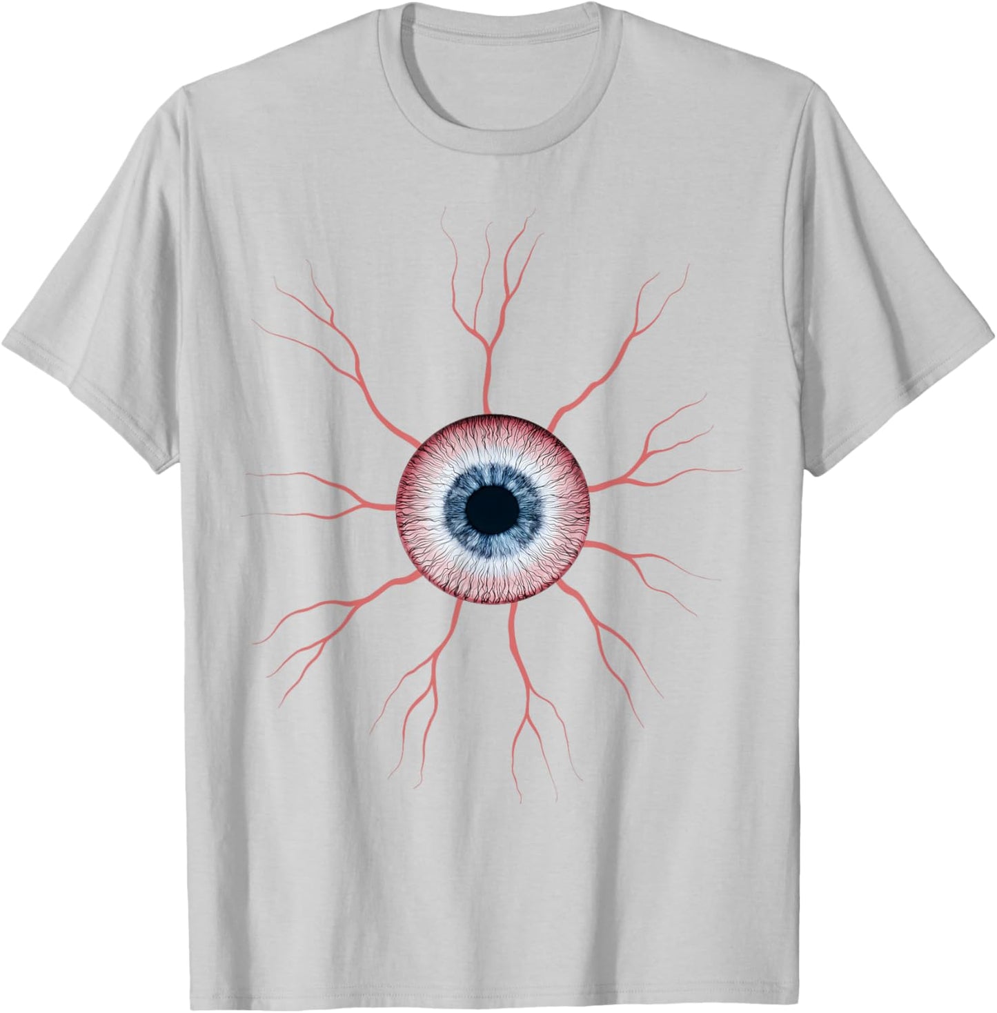 Funny Pink Eye Ball Halloween Eyeball T-Shirt - T-Shirt | Ash