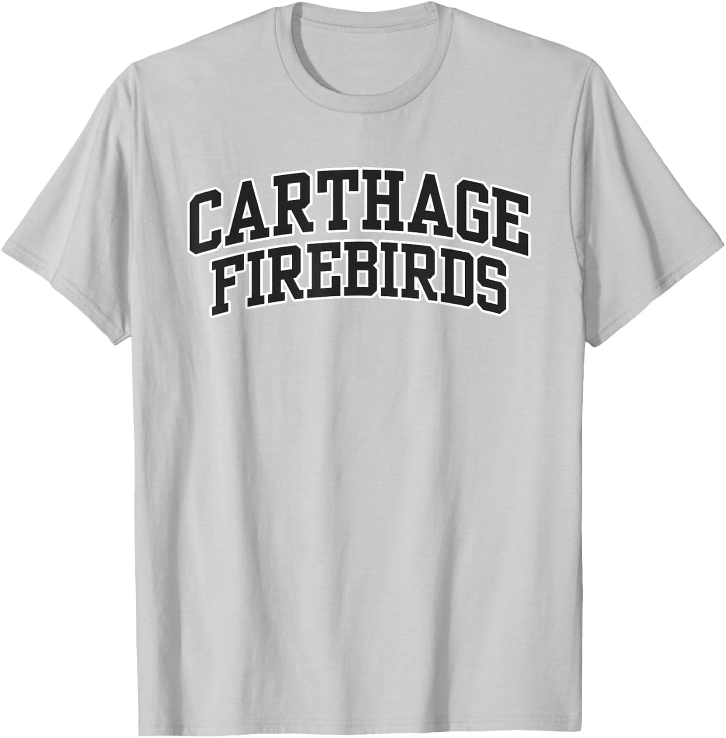 Carthage College Firebirds Apparel Sports Fan T-Shirt - T-Shirt | Ash