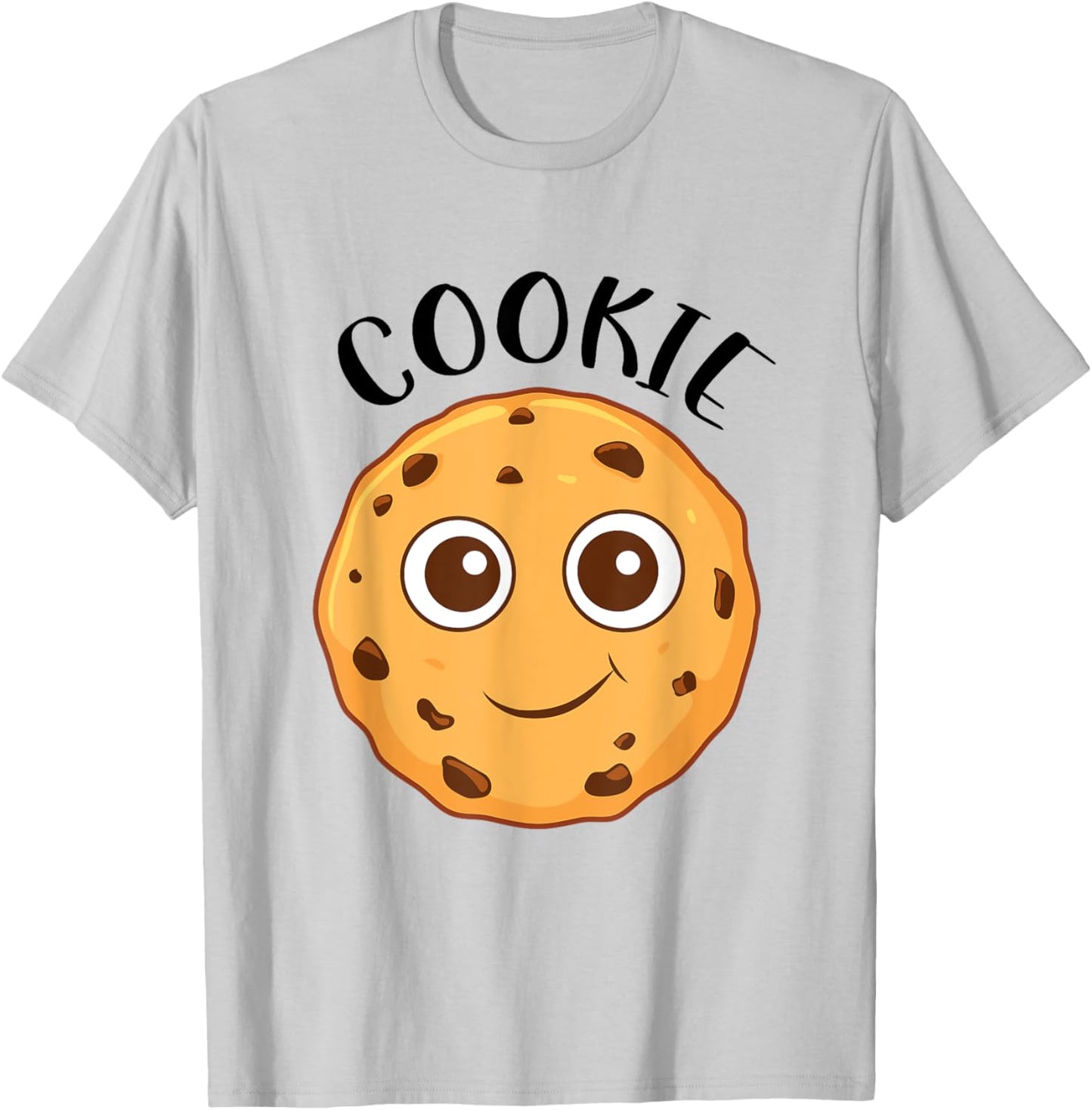 Cute Cookie Costume Funny Halloween Costume Pair T-Shirt - T-Shirt | Ash