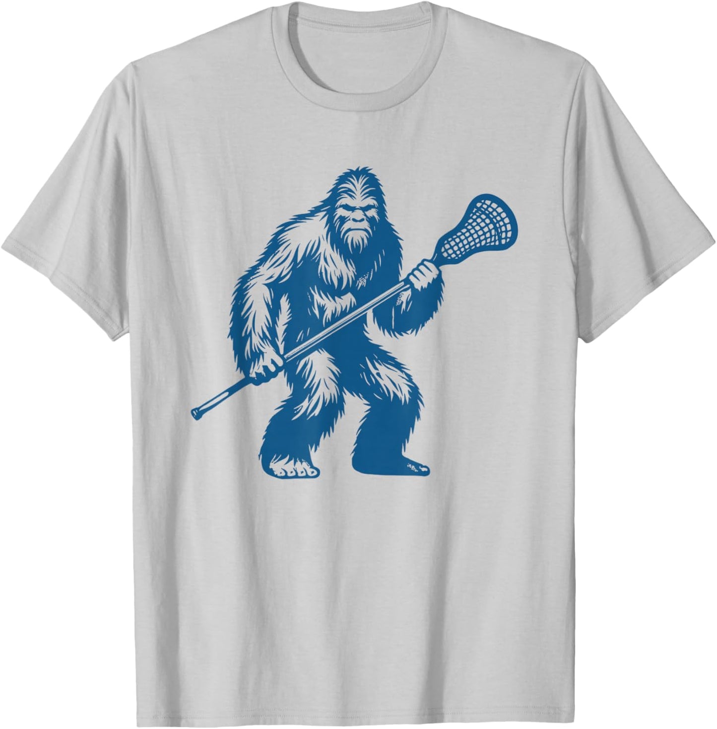 Lacrosse Design Boys Youth Lacrosse Player Goalie T-Shirt - T-Shirt | Ash