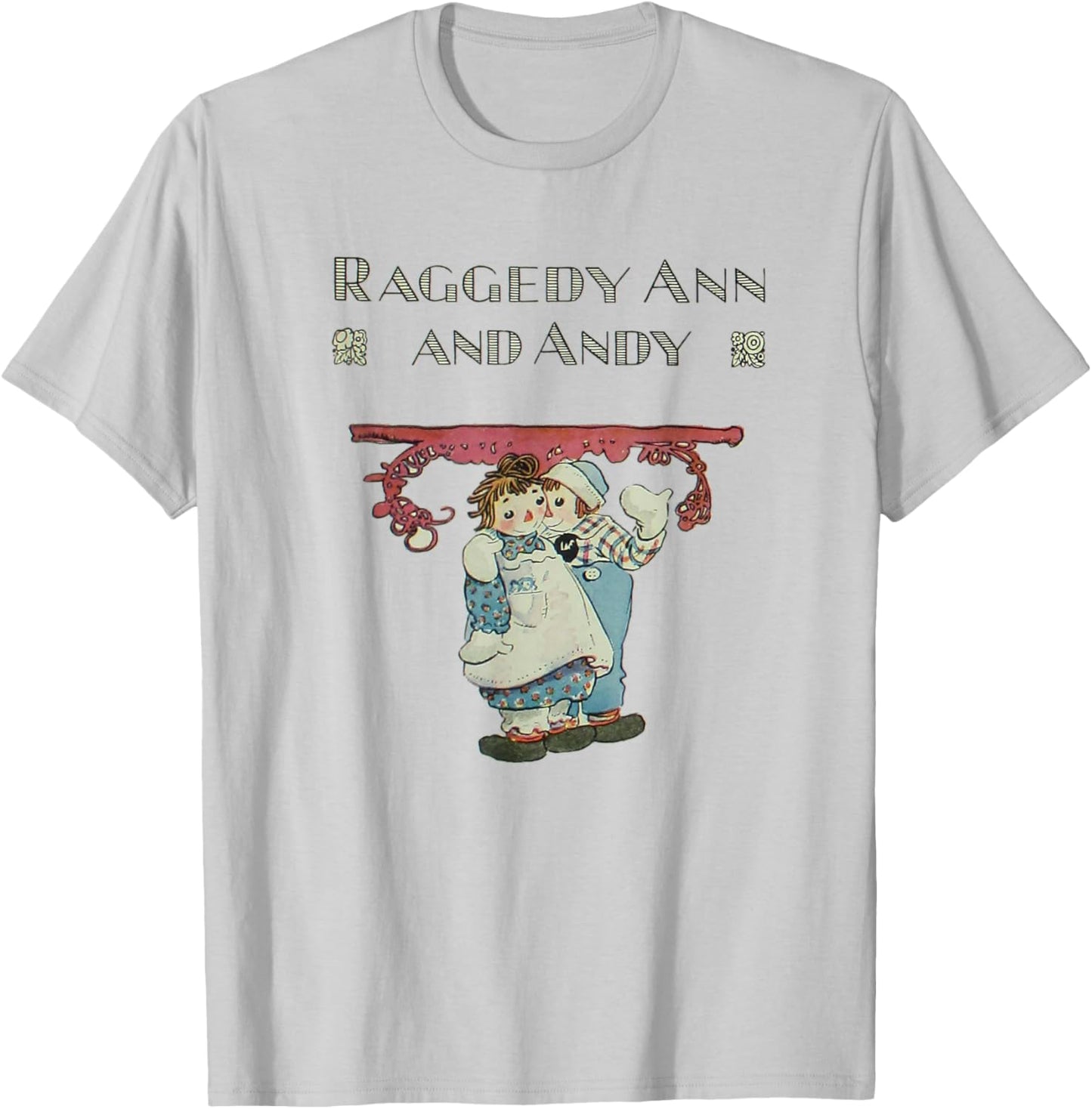 Raggedy Ann & Andy (1924) T-Shirt - T-Shirt | Ash