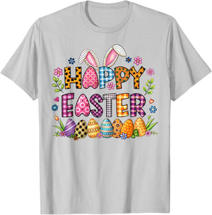 Easter Holiday Enthusiast Spring Season Bunny Celebration T-Shirt - T-Shirt | Ash