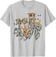 Camo Coquette Bow Funny Hunting Season Deer Fall Cute Girly T-Shirt - T-Shirt | Ash
