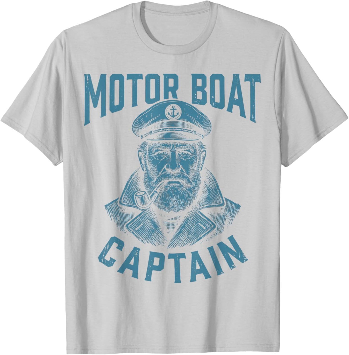 Motor Boatin SOB Motor Boat Captain Pontoon Lake Boater T-Shirt - T-Shirt | Ash