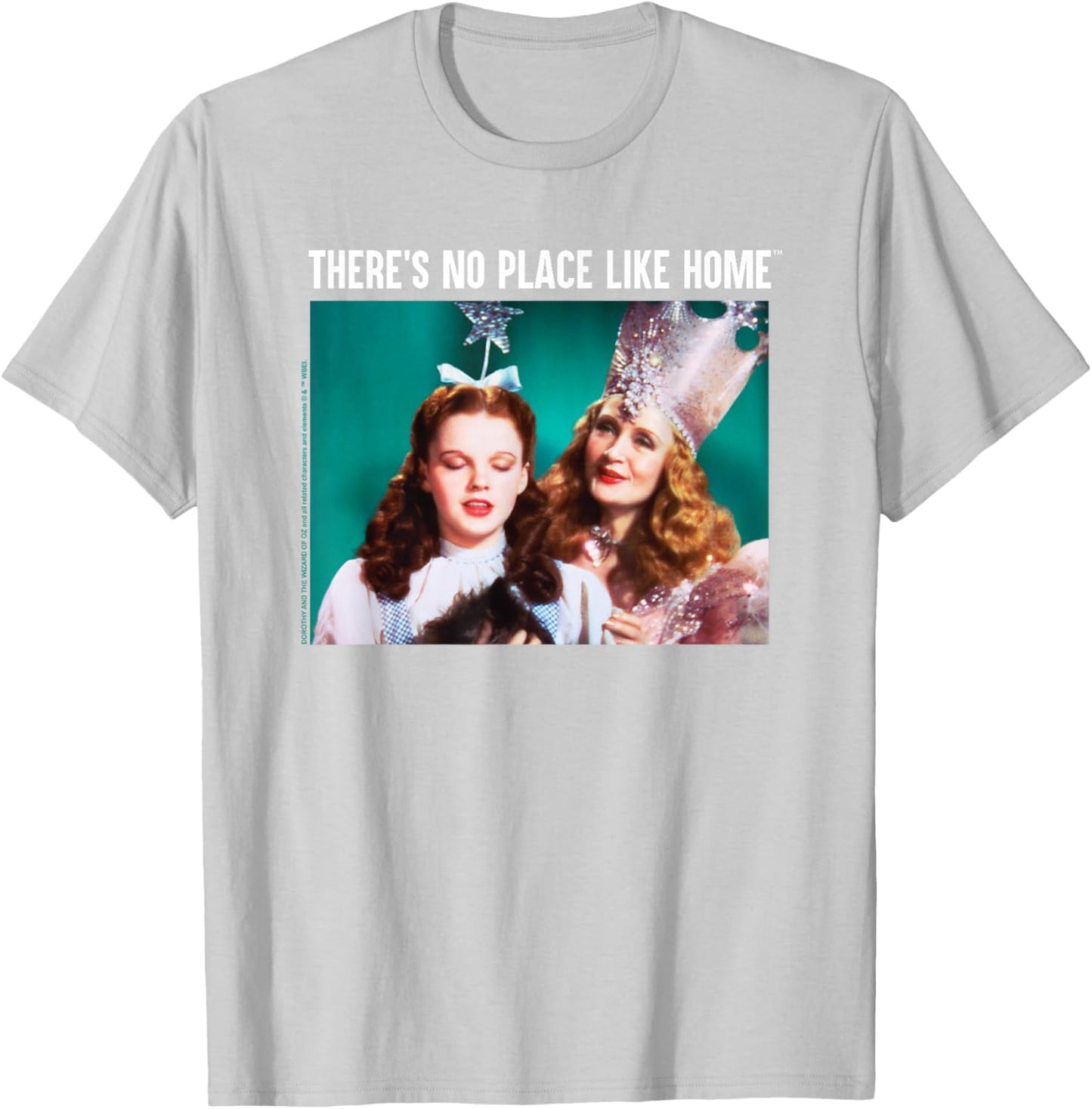 The Wizard of Oz No Place Like Home Glenda T-Shirt - T-Shirt | Ash