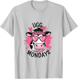 UGG Monday's Cow T-Shirt - T-Shirt | Ash