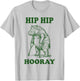 Hip Hip Hooray Hip Replacement Recovery T-Shirt - T-Shirt | Ash